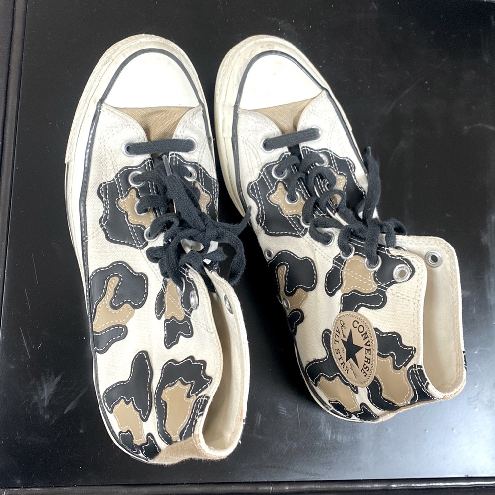 Converse All Star Sneakers Custom Design by Chuck Taylor Shoe 8 Men’s Camouflage